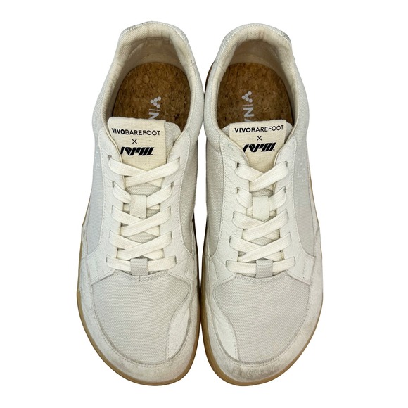 VIVO BAREFOOT Women's Gobi II Premium Canvas Sneakers • EUR 41 / US 10 • white - Picture 2 of 9